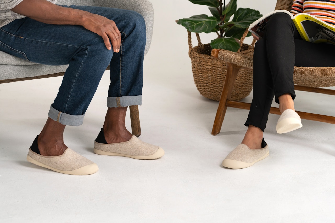 Casual Slip-On Loafers- Detailed View