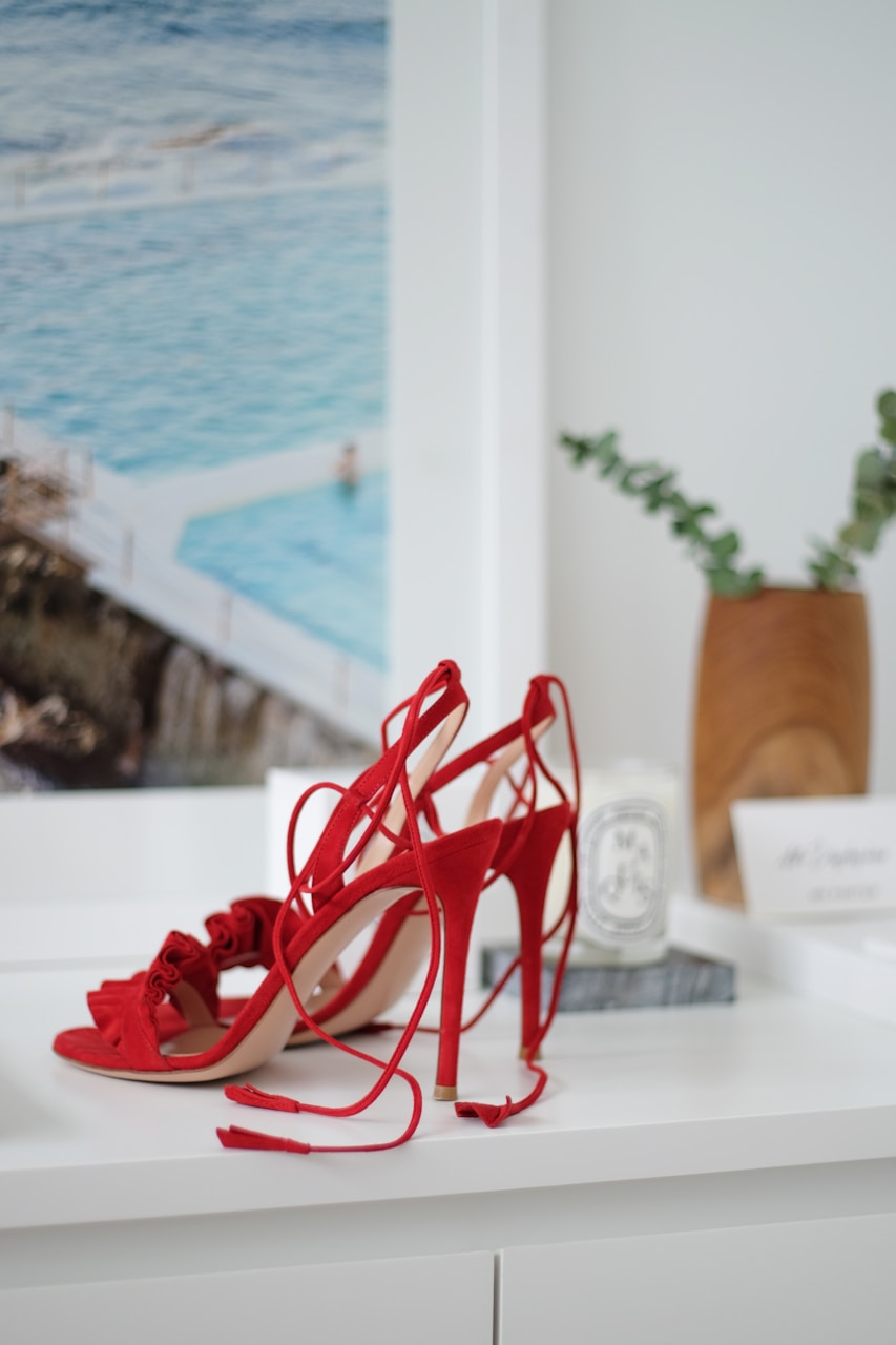 Elegant Stiletto Heels- Detailed View